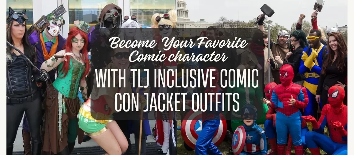 Trendy Leather Jackets - Inclusive Comic Con Jackets For All Body Types 2024