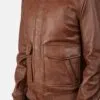 A2 Leather Bomber Jacket 3