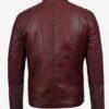 Cafe Racer Leather Jacket 4