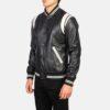 Leather Varsity Jacket 4