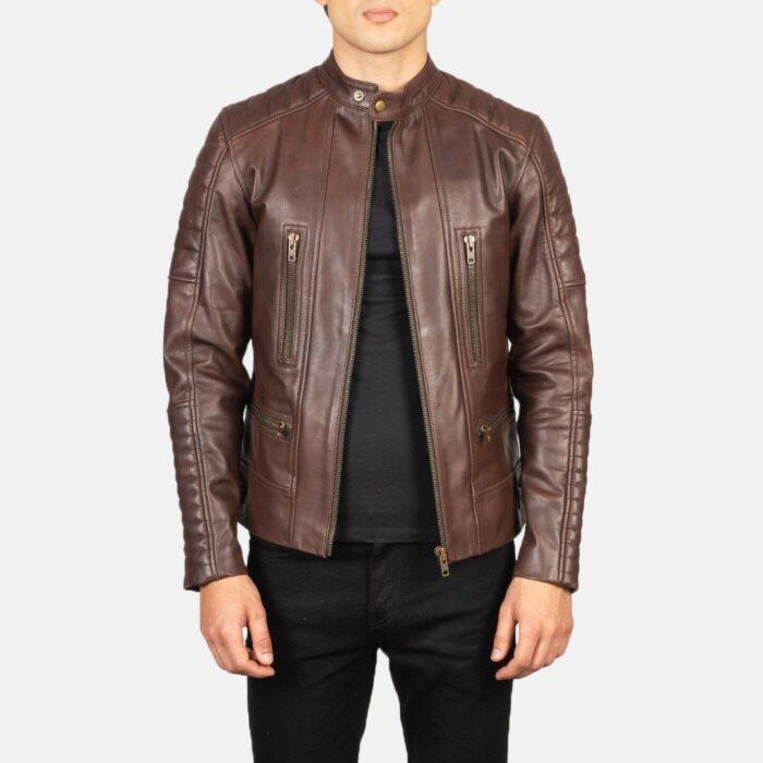 Trendy Leather Biker Jacket 10 1