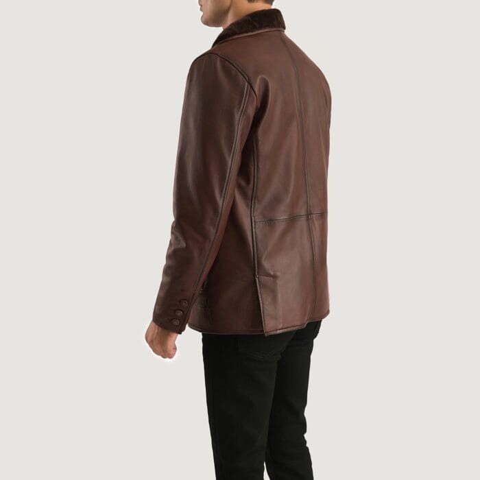 Trendy Leather Coat 4 3