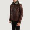 Trendy Leather Fur Jacket 10