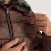 Trendy Leather Fur Jacket 11
