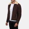 Trendy Leather Fur Jacket 4