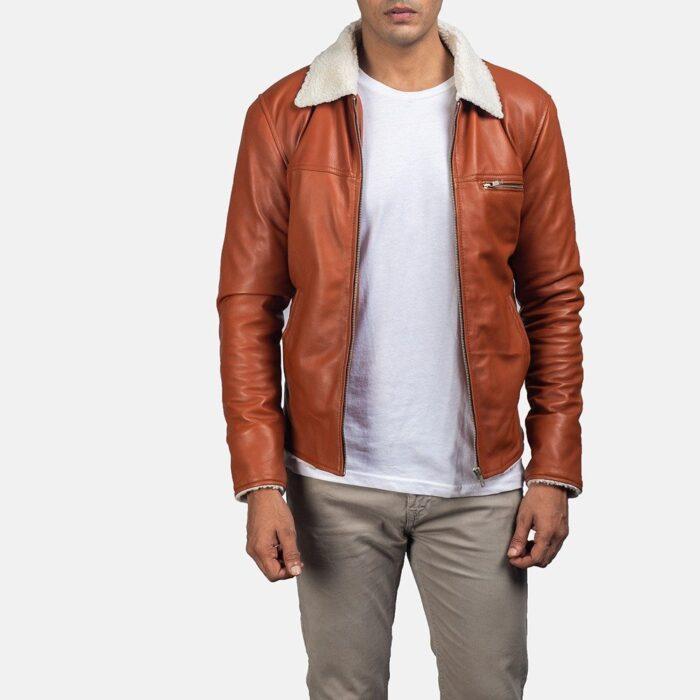 Trendy Leather Fur Jacket 5