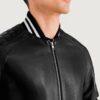 Trendy Leather Varsity Jacket 3