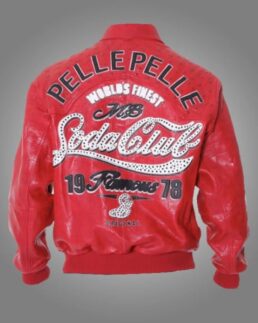 1978 Soda Club Pelle Pelle Jacket Back Look