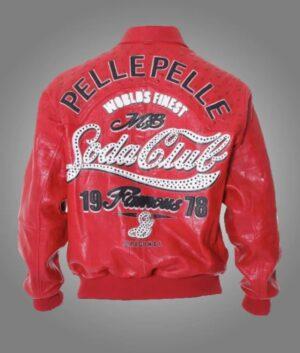 1978 Soda Club Pelle Pelle Jacket Back Look