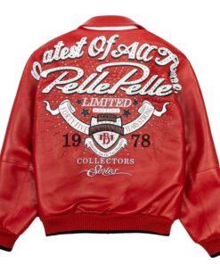 Pelle Pelle Red Greatest Of All Time Jacket Back