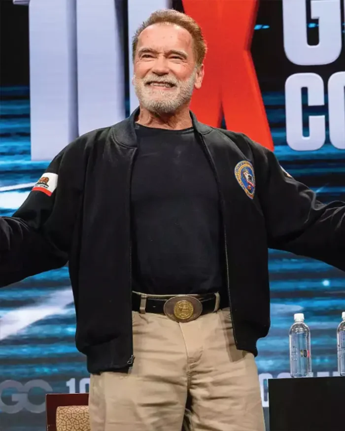 Arnold Schwarzenegger New Heights Show Jacket