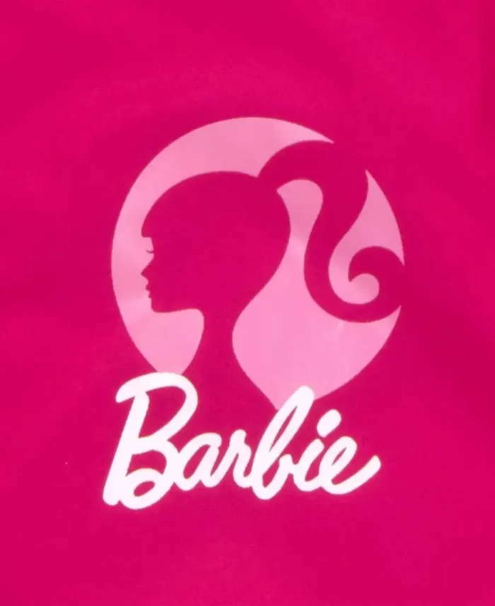 Barbie Pink Bomber Jacket Barbie Patch