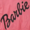 Barbie Pink Leather Jacket Detail Image 1