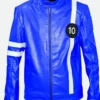 Ben 10 Leather Jacket Blue