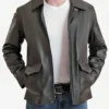 Indiana Jones Leather Jacket Front