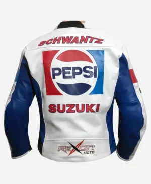 Kevin-Schwantz-Pepsi-Suzuki-Leather-Jacket-Back
