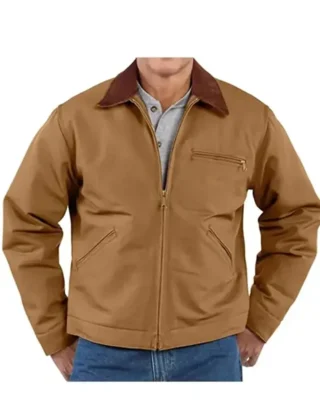 OUTER RANGE JOSH BROLIN BROWN JACKET Front Close V2