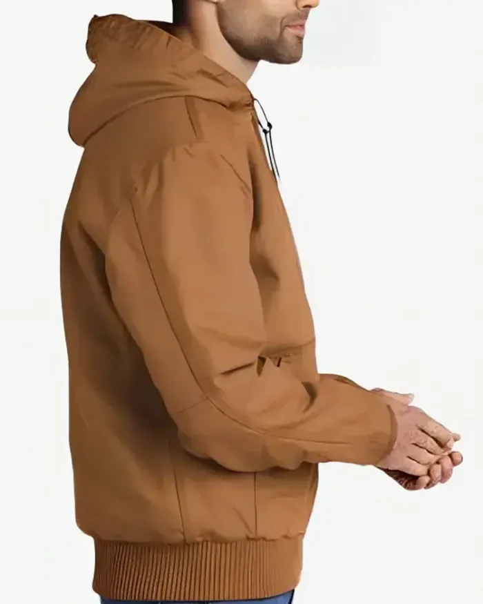 Shop-Fanum-Brown-Hooded-Jacket Side