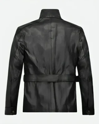 The Dark Knight Rises Bane Leather Jacket Back