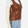 The Walking Dead Michonne Leather Vest Right Side 1