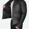 Thomas Jane The Punisher Leather Jacket Left Side