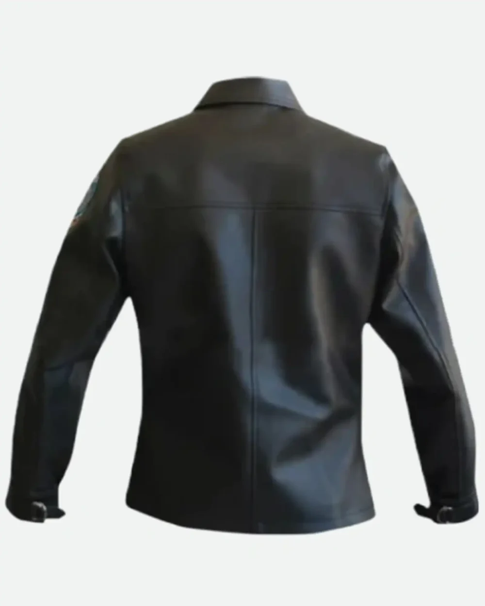 Top Gun Charlie Black Leather Jacket