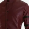 Vin Diesel Fast And Furious Red Leather Jacket