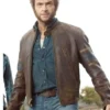 X - Men Origins Wolverine Leather Jacket Movie V3