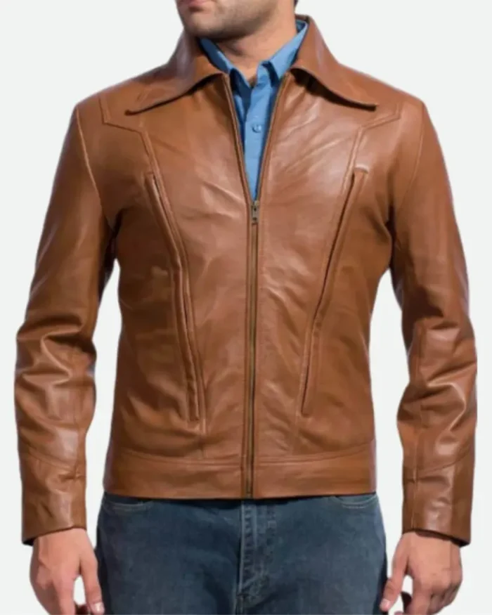 X Men Days Of Future Past Leather Jacket Front
