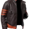 X Men Wolverine Leather Jacket Right Side