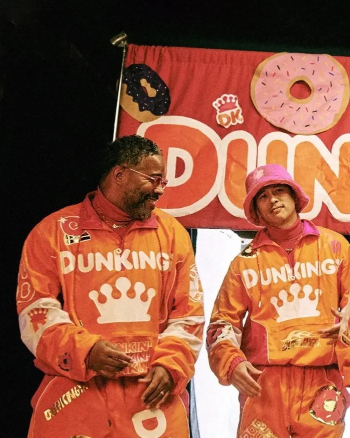 dunkin jacket superbowl