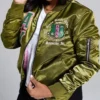 Aka Satin Bomber Jacket For Men And Women On Sale