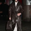 Bad Bunny Met Gala After Party Leather Coat On Sale