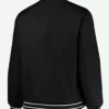 Chicago Bulls Poly Twill Black Jacket For Men And Women