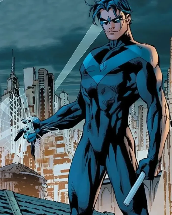 Dick Grayson Nightwing Leather Jacket Avator