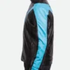 Dick Grayson Nightwing Leather Jacket Left Side