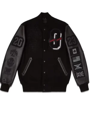 Drake OVO For All The Dogs Varsity Jacket