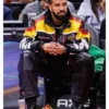 Drake Rotax Ski-Doo Leather Jacket Front