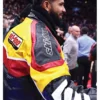 Drake Rotax Ski-Doo Leather Jacket Side And Back Look