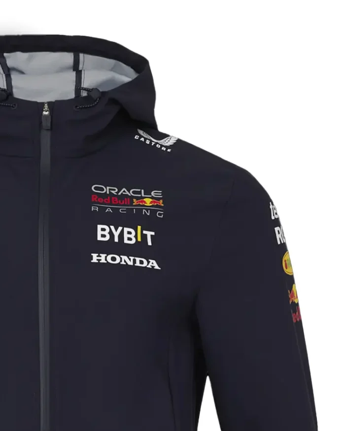 F1 Gp 2024 Red Bull Team Jacket Chest Closeup