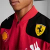 Ferrari Race Team Jacket Chest Closeup