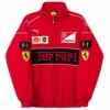 Ferrari Red Bomber Jacket