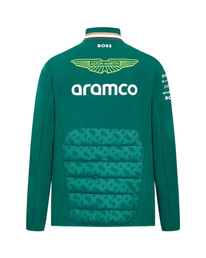 Gp 2024 Aston Martin Aramco F1 Team Hybrid Jacket Back