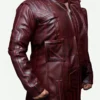 Guardians Of Galaxy 2 Star Lord Chris Pratt Leather Coat Side