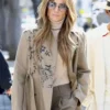 Jennifer Lopez Beige Trench Coat