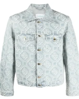 John Legend The Voice S25 Jacquard Denim Jacket For Men And Women