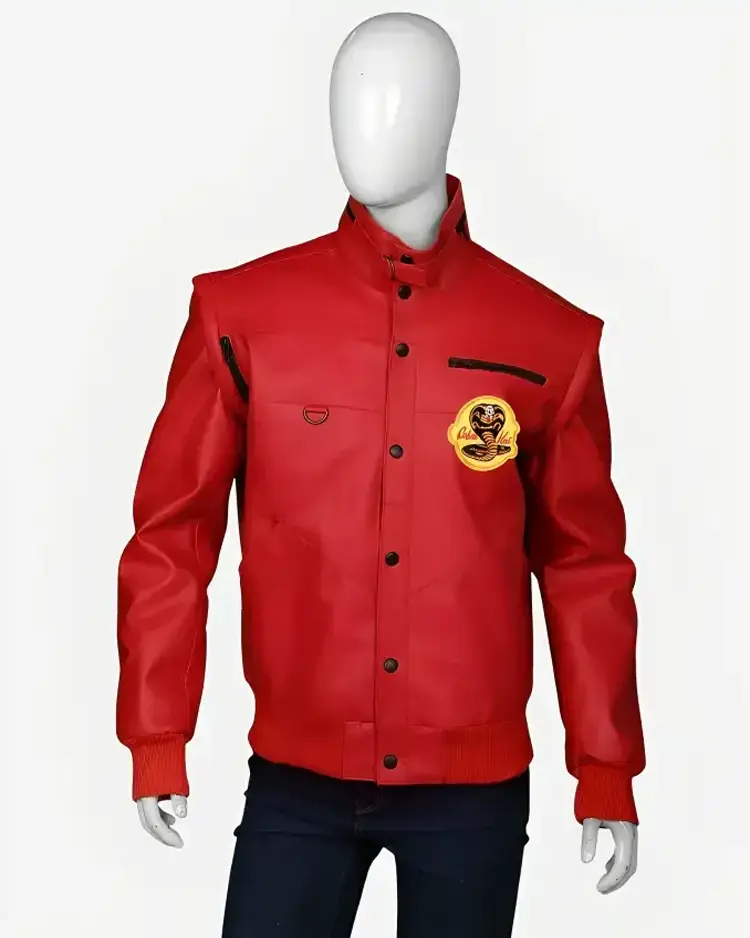 Johnny Lawrence Cobra Kai Red Jacket