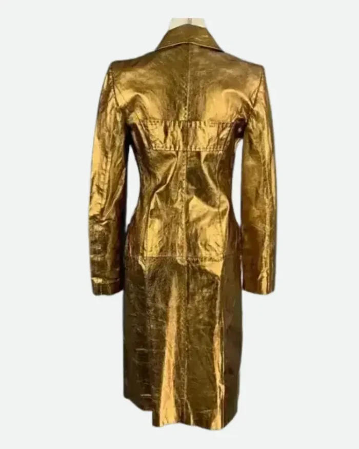 Lily Emily In Paris S03 Golden Coat For Men And Women