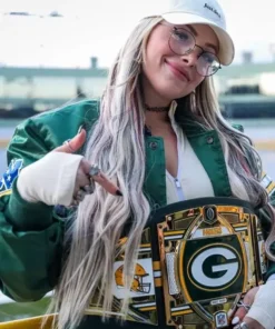Liv Morgan Green Bay Packers Jacket For Unisex On Sale