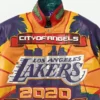 Los Angeles Lakers 2020 Nba Champions Jacket Front